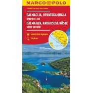 Kroatiska kusten södra Marco Polo